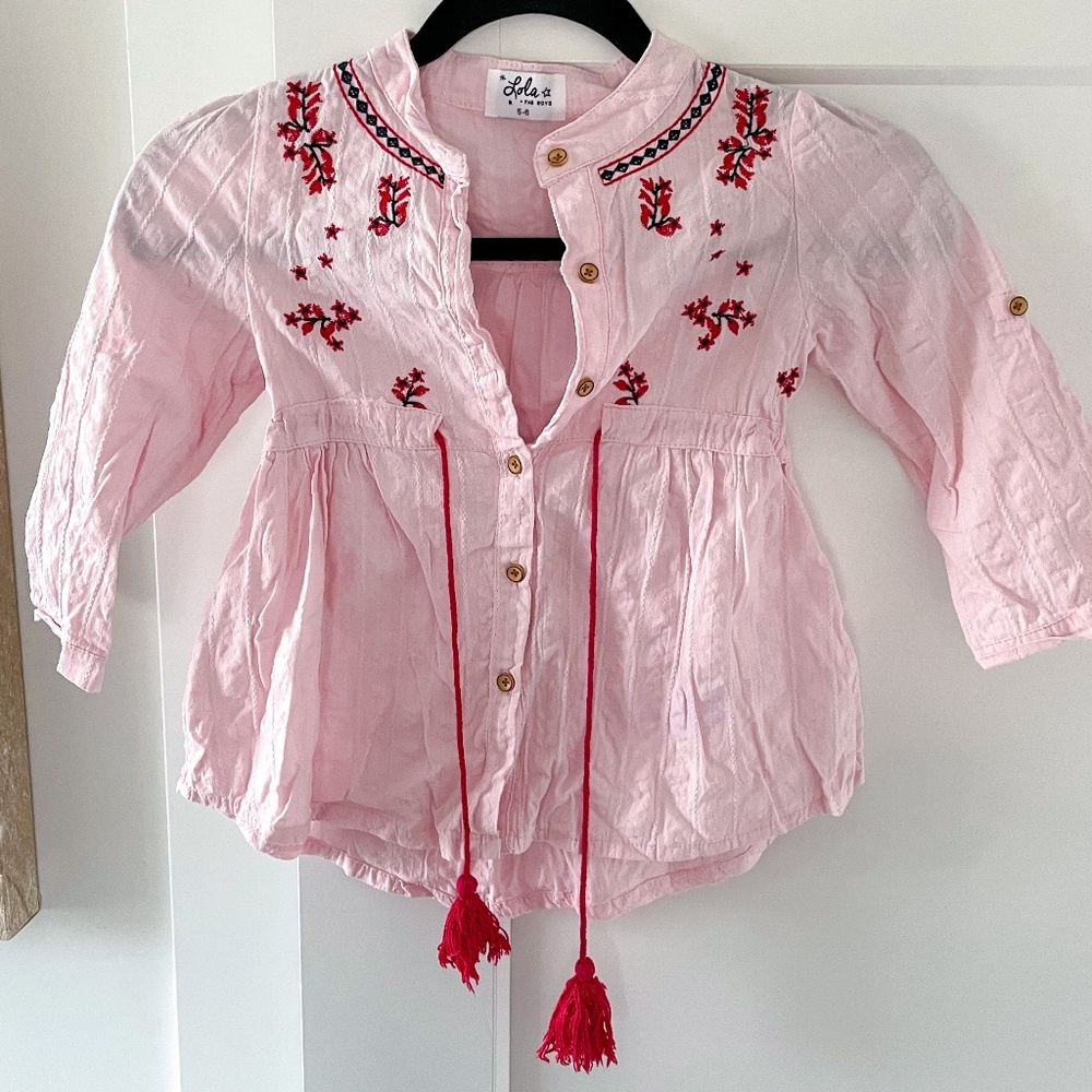 Lola + The Boys Tunic Top
